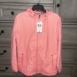 WP Weatherproof Ladies Rain Slicker Jacket size Large NWT